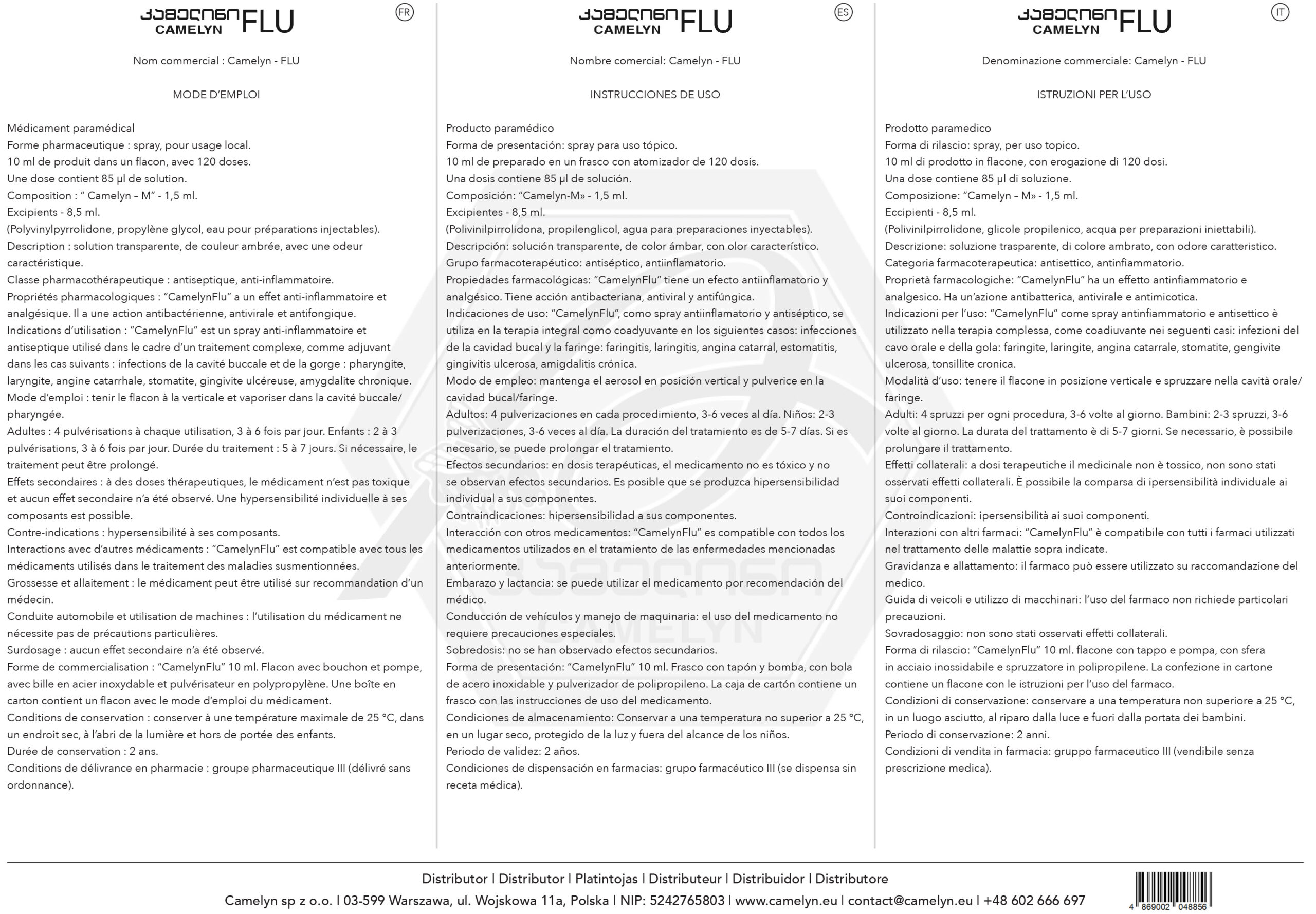 Camelyn Flu Spray - Image 8